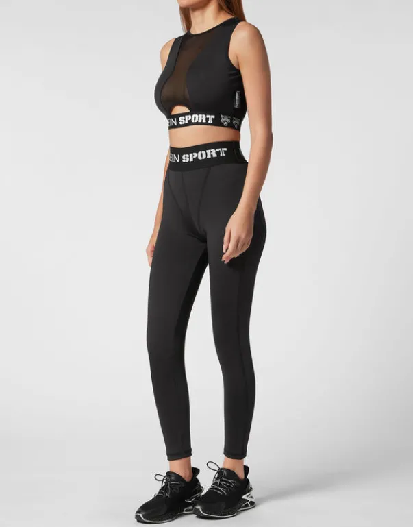 Abbigliamento Sportivo^Plein Sport Jogging Push Up Leggings Basic