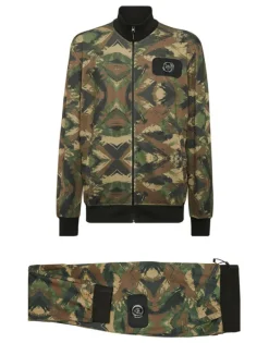 Abbigliamento Sportivo^Plein Sport Jogging Set/ Jogging top and Jogging Trousers Camouflage