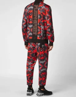 Abbigliamento Sportivo^Plein Sport Jogging Set/ Jogging top and Jogging Trousers Camouflage
