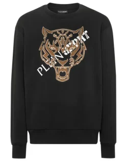 Abbigliamento Sportivo^Plein Sport Longsleeve Sweatshirt Tiger