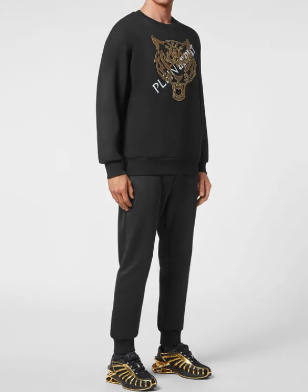 Abbigliamento Sportivo^Plein Sport Longsleeve Sweatshirt Tiger