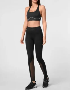 Abbigliamento Sportivo^Plein Sport Multicutting Push Up Leggings