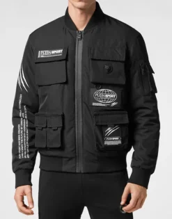Uomo | Giacche^Plein Sport Nylon Bomber