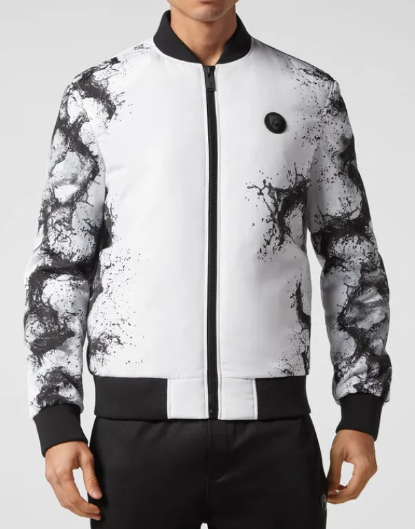 Giacche^Plein Sport Nylon Bomber Splash Extreme