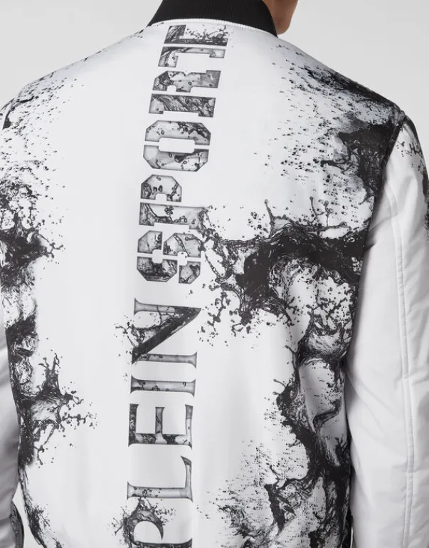 Giacche^Plein Sport Nylon Bomber Splash Extreme