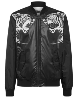 Giacche^Plein Sport Nylon Bomber Tiger