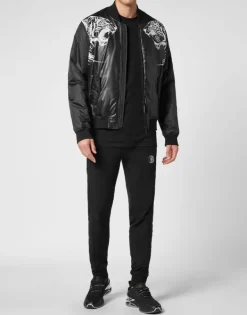 Giacche^Plein Sport Nylon Bomber Tiger