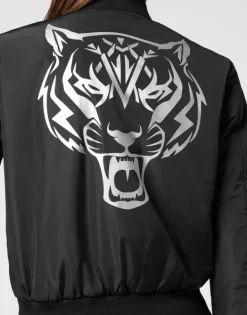 Donna | Giacche^Plein Sport Nylon Bomber Tiger