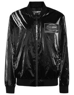Uomo | Giacche^Plein Sport Nylon Crease Bomber Jacket