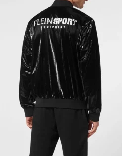 Uomo | Giacche^Plein Sport Nylon Crease Bomber Jacket
