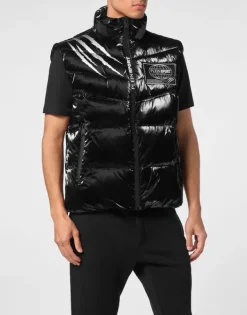 Giacche^Plein Sport Nylon Crease Vest