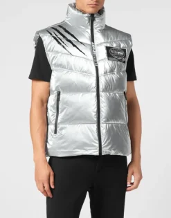 Giacche^Plein Sport Nylon Crease Vest