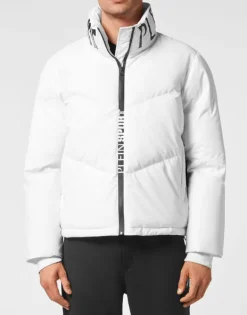 Giacche^Plein Sport Nylon Down Jacket Tiger