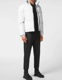 Giacche^Plein Sport Nylon Down Jacket Tiger