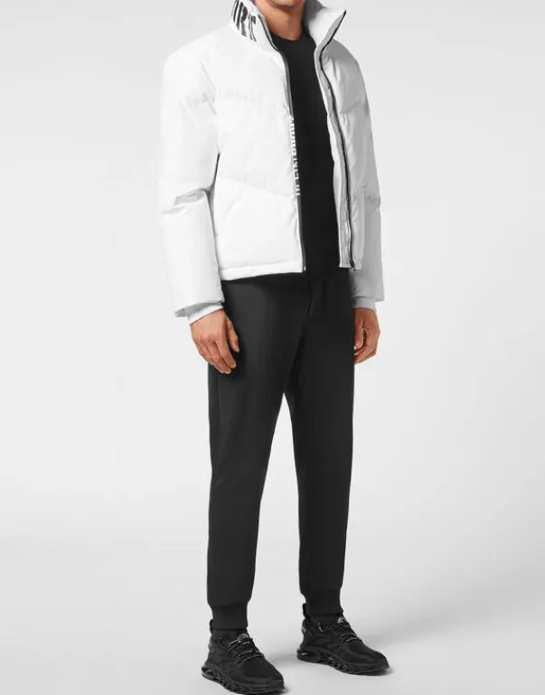 Giacche^Plein Sport Nylon Down Jacket Tiger