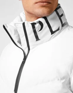 Giacche^Plein Sport Nylon Down Jacket Tiger