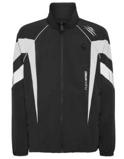 Abbigliamento Sportivo^Plein Sport Nylon Jogging Bomber Jacket LS Scratch