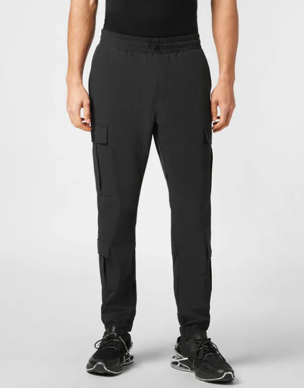 Abbigliamento Sportivo^Plein Sport Nylon Jogging Trousers