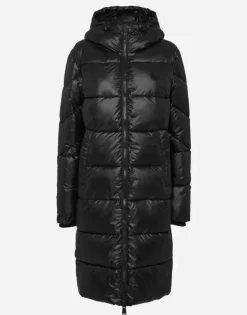 Giacche^Plein Sport Nylon Long Puffered Jacket