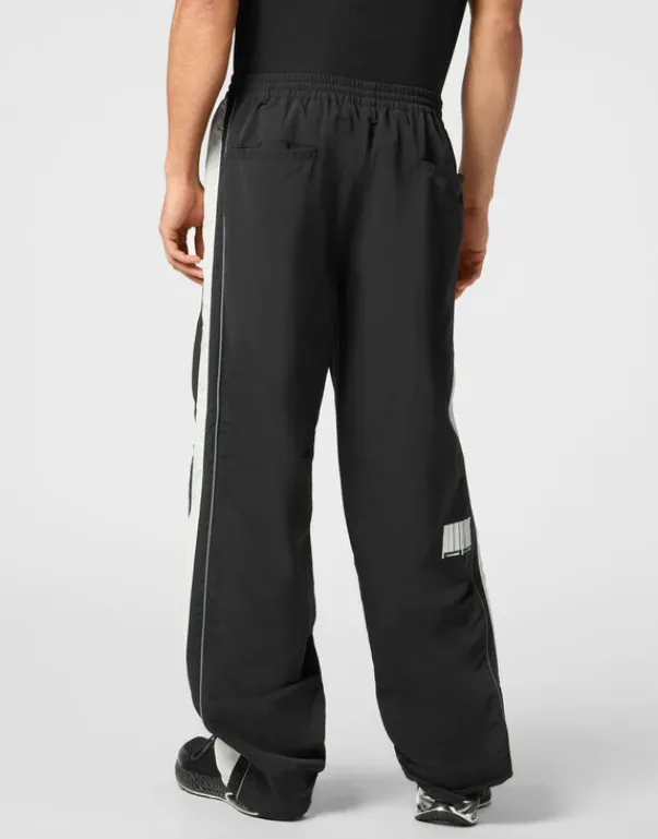 Abbigliamento Sportivo^Plein Sport Nylon Loose Fit Jogging Trousers