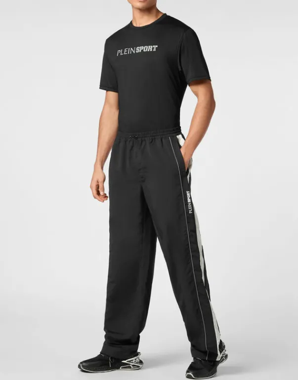 Abbigliamento Sportivo^Plein Sport Nylon Loose Fit Jogging Trousers