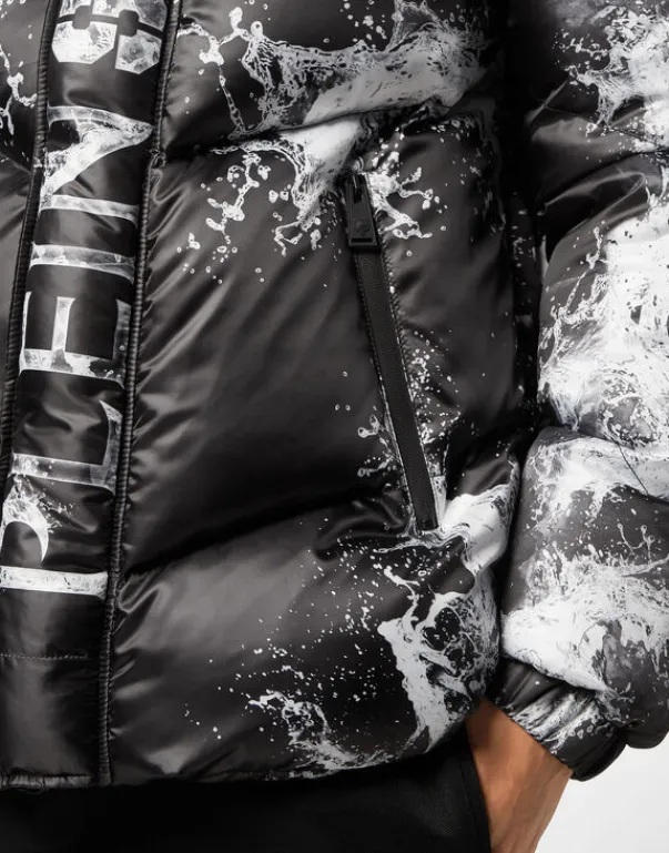 Giacche^Plein Sport Nylon Paddded Jacket Splash Extreme