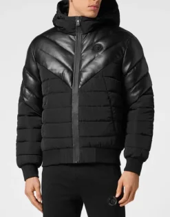 Giacche^Plein Sport Nylon Puffer Jacket