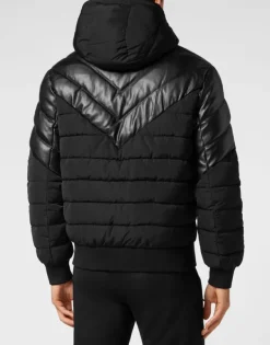 Giacche^Plein Sport Nylon Puffer Jacket