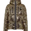 Giacche^Plein Sport Nylon Puffer Jacket Leopard