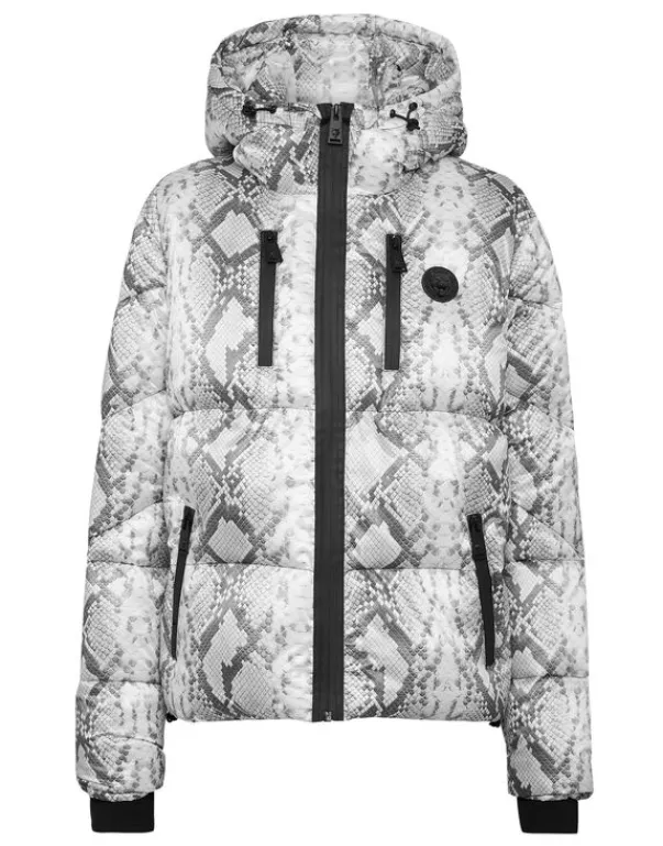 Giacche^Plein Sport Nylon Puffer Jacket Pitone