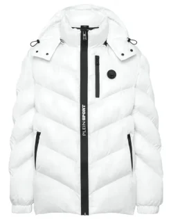 Giacche^Plein Sport Nylon Puffer Jacket Tiger