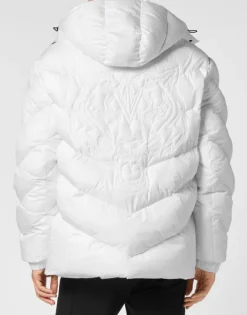 Giacche^Plein Sport Nylon Puffer Jacket Tiger