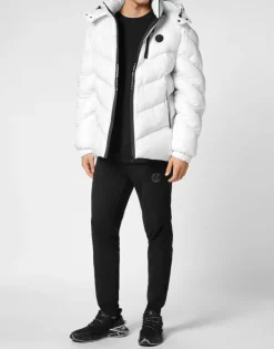 Giacche^Plein Sport Nylon Puffer Jacket Tiger