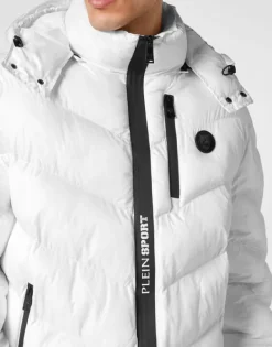 Giacche^Plein Sport Nylon Puffer Jacket Tiger