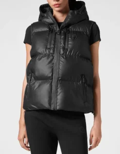 Giacche^Plein Sport Nylon Puffer Vest