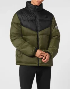 Uomo | Giacche^Plein Sport Nylon Puffered Jacket