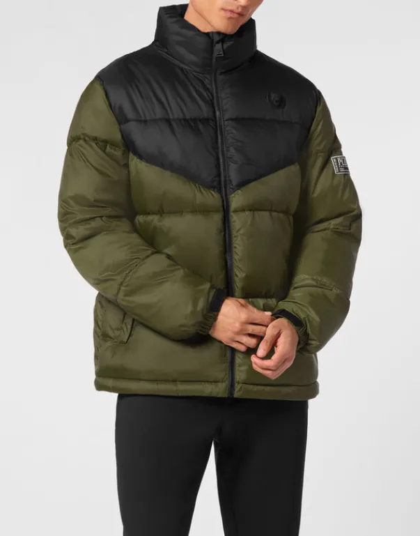 Uomo | Giacche^Plein Sport Nylon Puffered Jacket