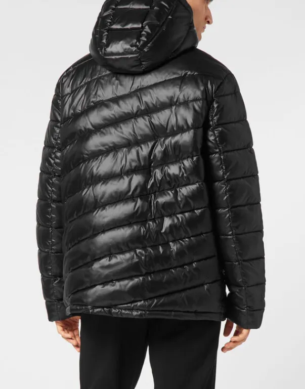 Uomo | Giacche^Plein Sport Nylon Puffered Jacket