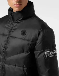 Giacche^Plein Sport Nylon Puffered Jacket