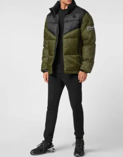 Uomo | Giacche^Plein Sport Nylon Puffered Jacket