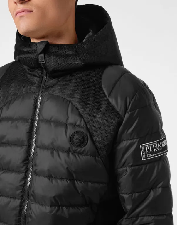 Uomo | Giacche^Plein Sport Nylon Puffered Jacket