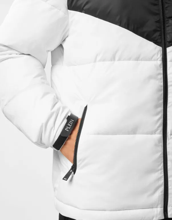 Uomo | Giacche^Plein Sport Nylon Puffered Jacket