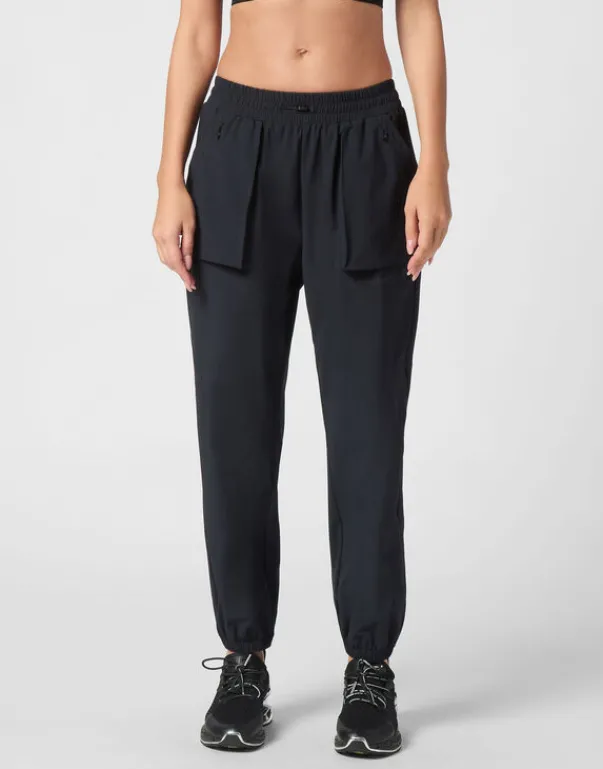 Abbigliamento Sportivo^Plein Sport Nylon Stretch High Waisted Jogging Pants