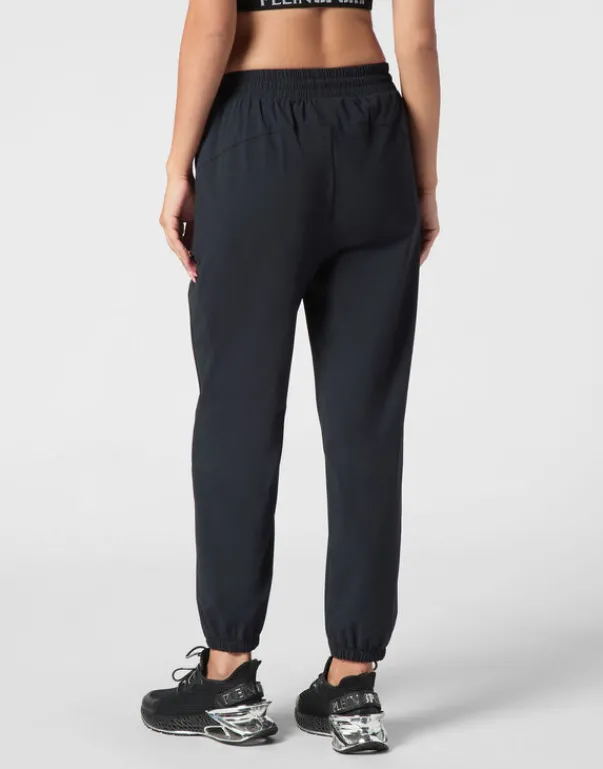Abbigliamento Sportivo^Plein Sport Nylon Stretch High Waisted Jogging Pants