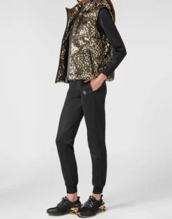 Donna | Giacche^Plein Sport Nylon Windbreaker Leopard