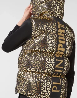 Donna | Giacche^Plein Sport Nylon Windbreaker Leopard