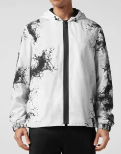 Giacche^Plein Sport Nylon Windbreaker Splash Extreme