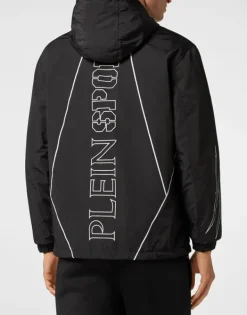 Uomo | Giacche^Plein Sport Nylon Windbreaker Tiger Court Edition