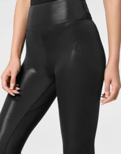 Abbigliamento Sportivo^Plein Sport Overlock Push Up Leggings Scratch
