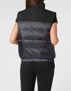 Donna | Giacche^Plein Sport Padded Vest Leopard
